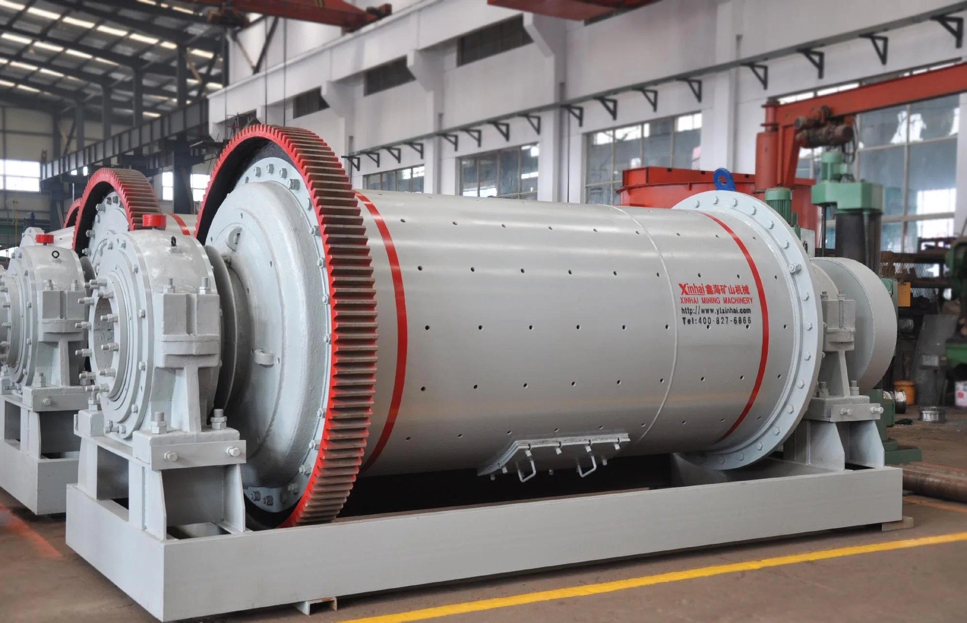 Gold milling plant